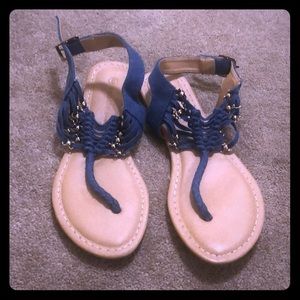 Size 6 denim sandal